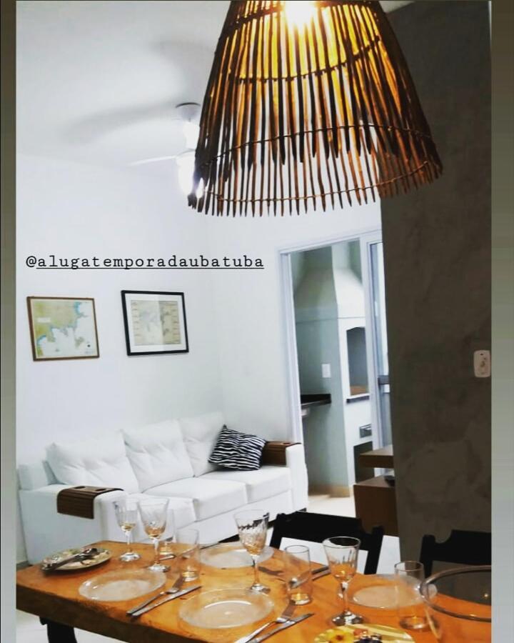 Апартаменты Apartamento Na Praia Убатуба Экстерьер фото