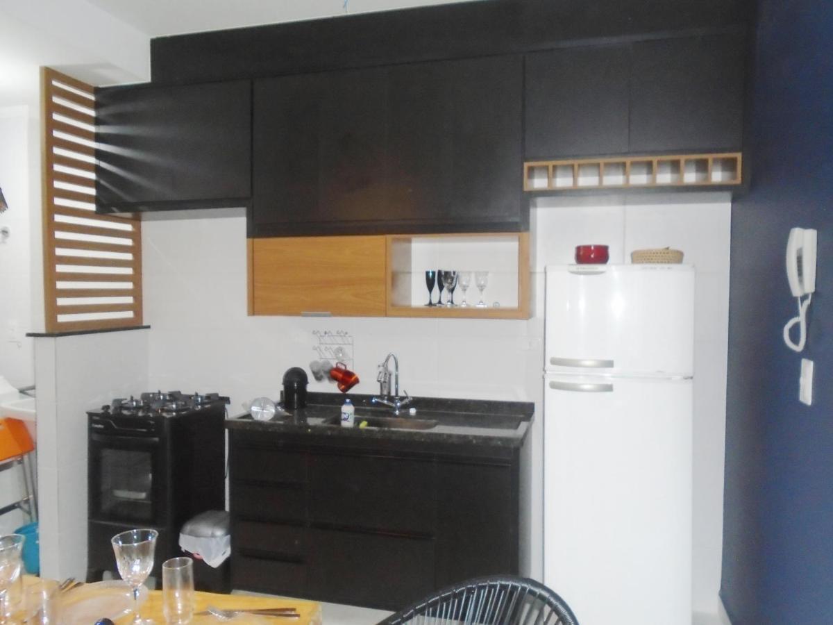Апартаменты Apartamento Na Praia Убатуба Экстерьер фото